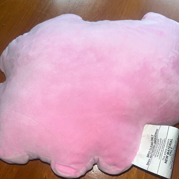 JUSTICE PINK FLYING PIG REVERSE SEQUIN PILLOW STUFFED ANIMAL - Picture 2 of 2